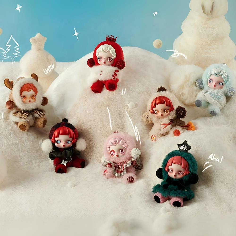 Blind Box Peluche Skullpanda Winter Symphony