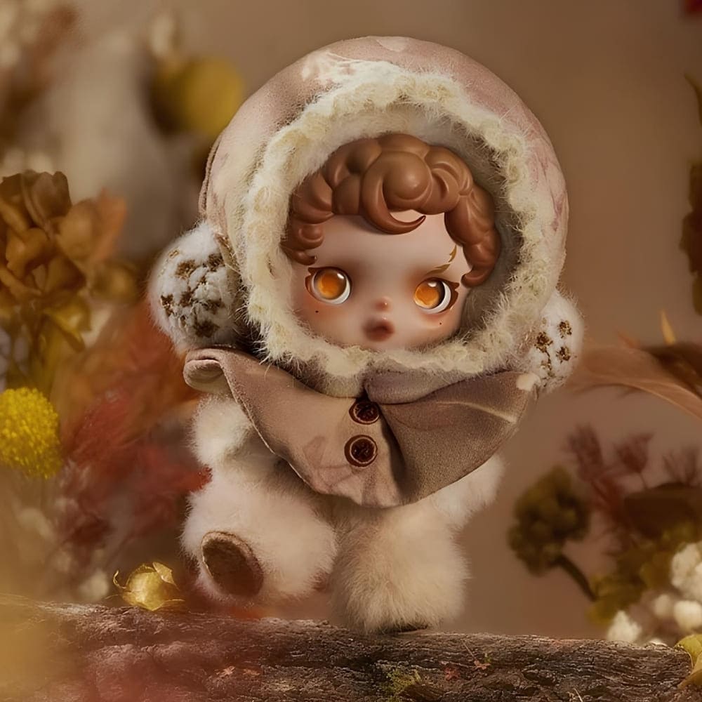 Blind Box Peluche Skullpanda Thème Floral