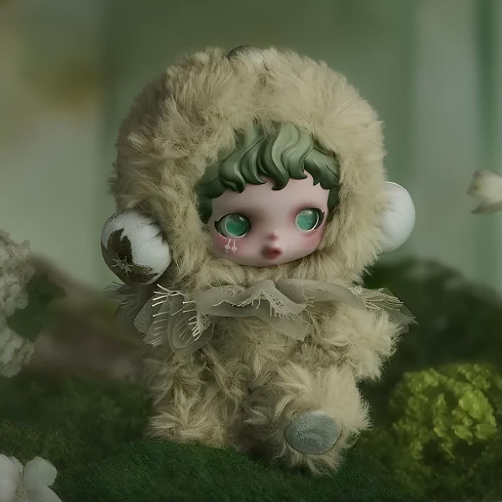 Blind Box Peluche Skullpanda Thème Floral