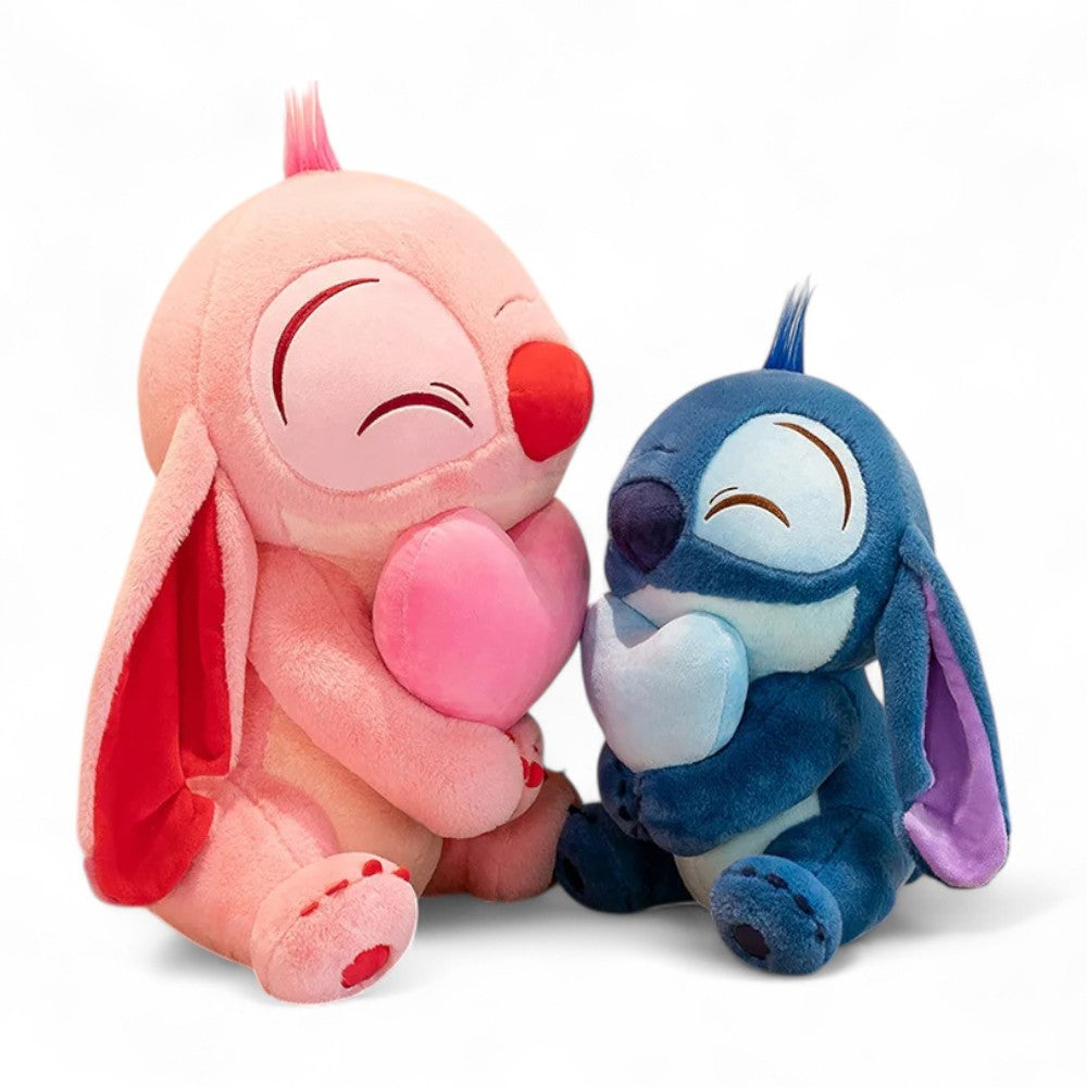 Plüschtier Verliebte Stitch und Angel