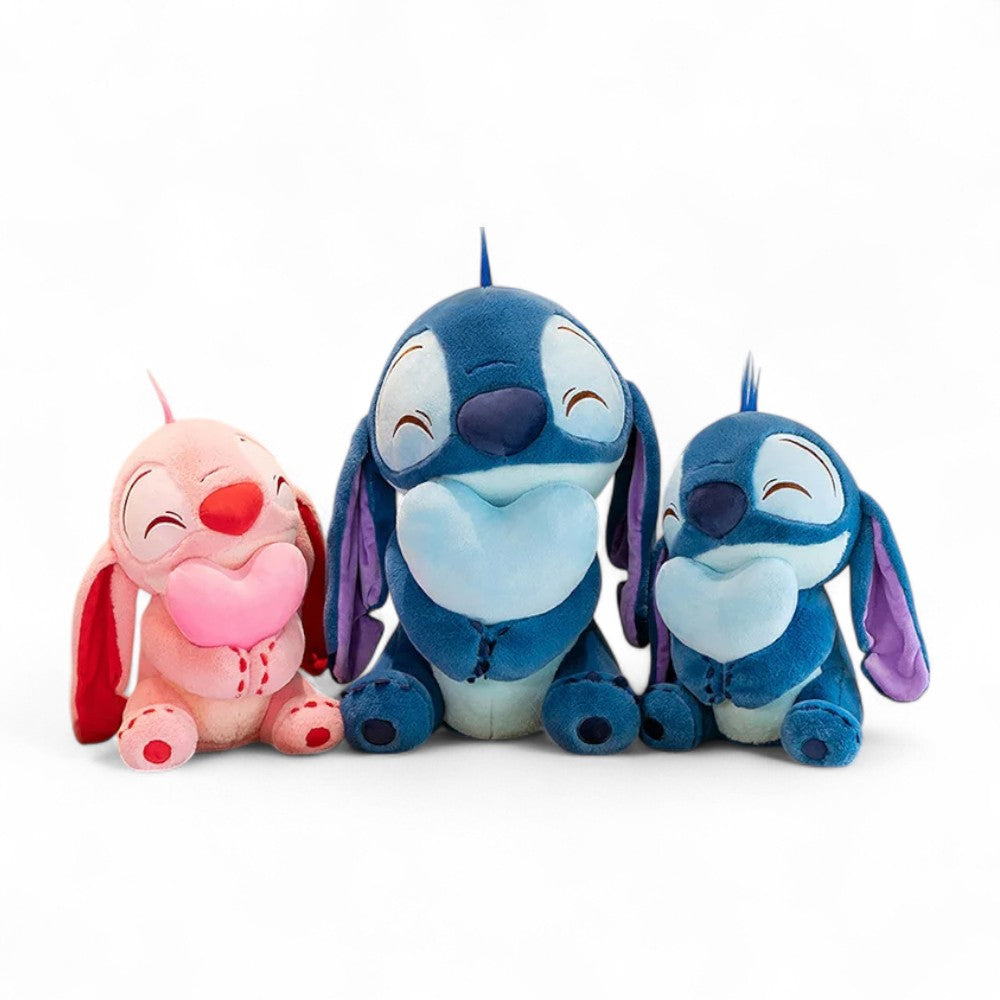 Plüschtier Verliebte Stitch und Angel