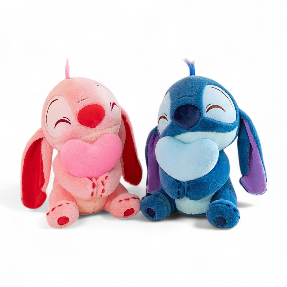 Plüschtier Verliebte Stitch und Angel