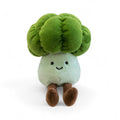 Peluche légume kawaii brocoli souriant