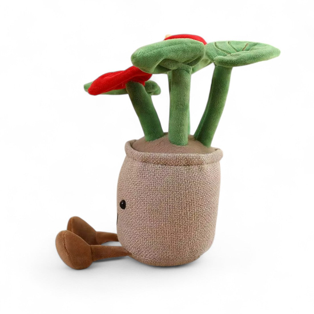 Plüschtier Pflanze Kawaii Lächelnde Mondblume