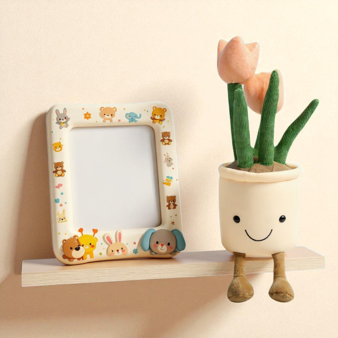 Plüschtier Pflanze Kawaii Tulpen im Topf
