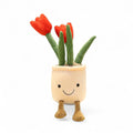 Plüschtier Pflanze Kawaii Tulpen im Topf