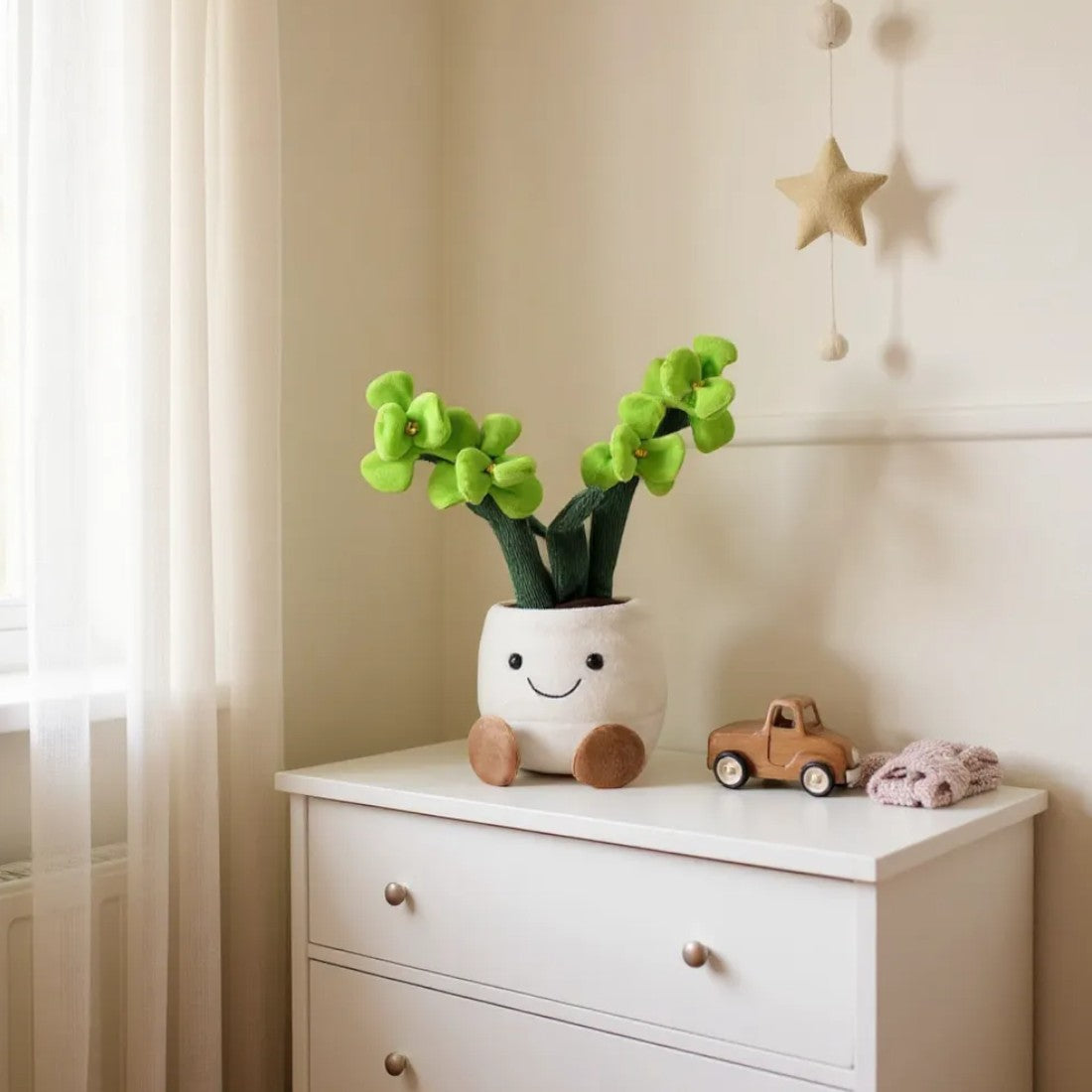 Plüschtier Pflanze Kawaii Weiche bunte Orchidee