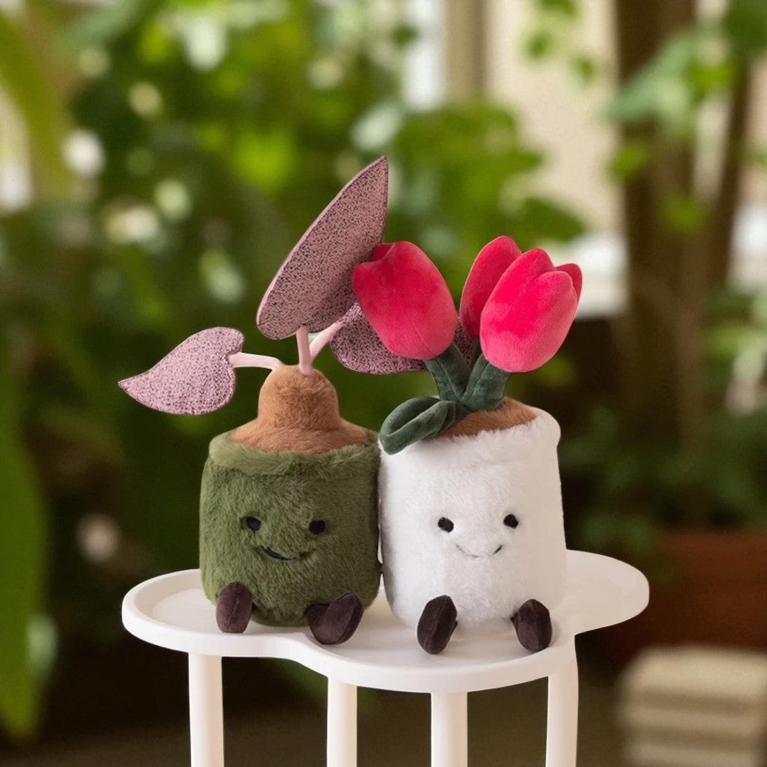 Plüschtier Pflanze Kawaii Grüntopf