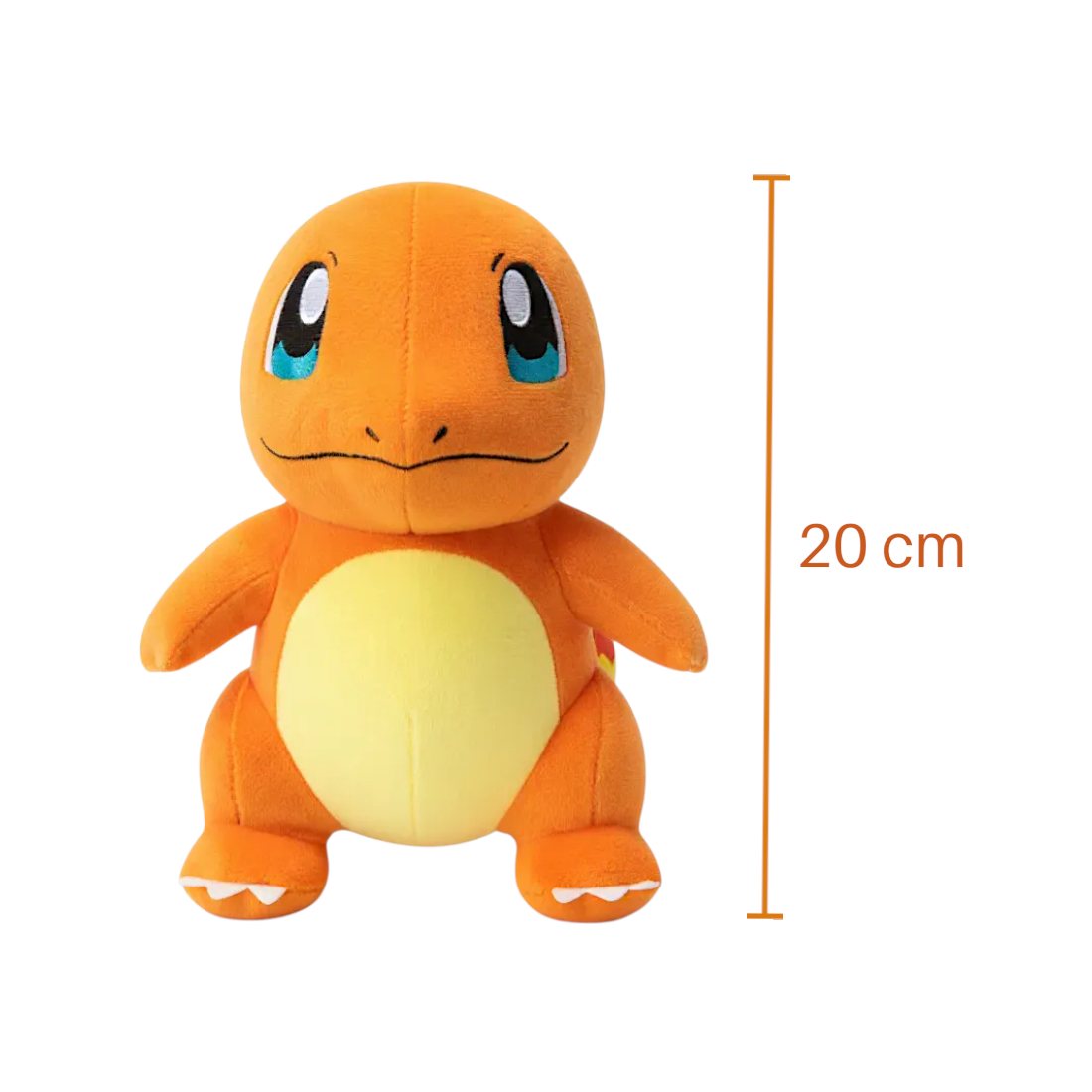 Plüschtier Pokémon – Feuriges Glumanda