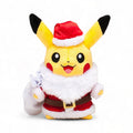 Peluche Pokémon – Pikachu déguisé en Père Noël