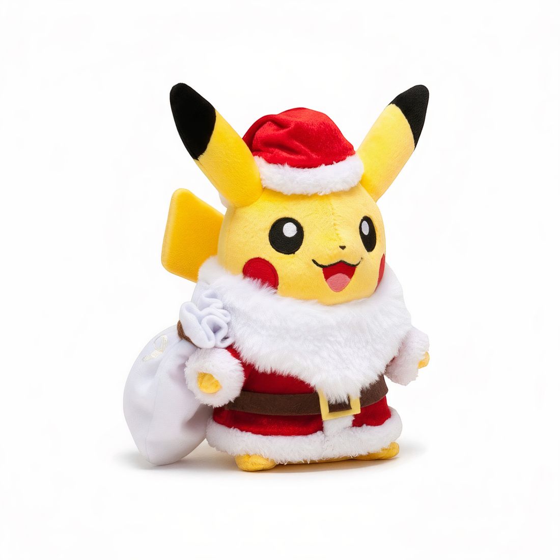 Plüschtier Pokémon – Pikachu im Weihnachtsmann-Kostüm