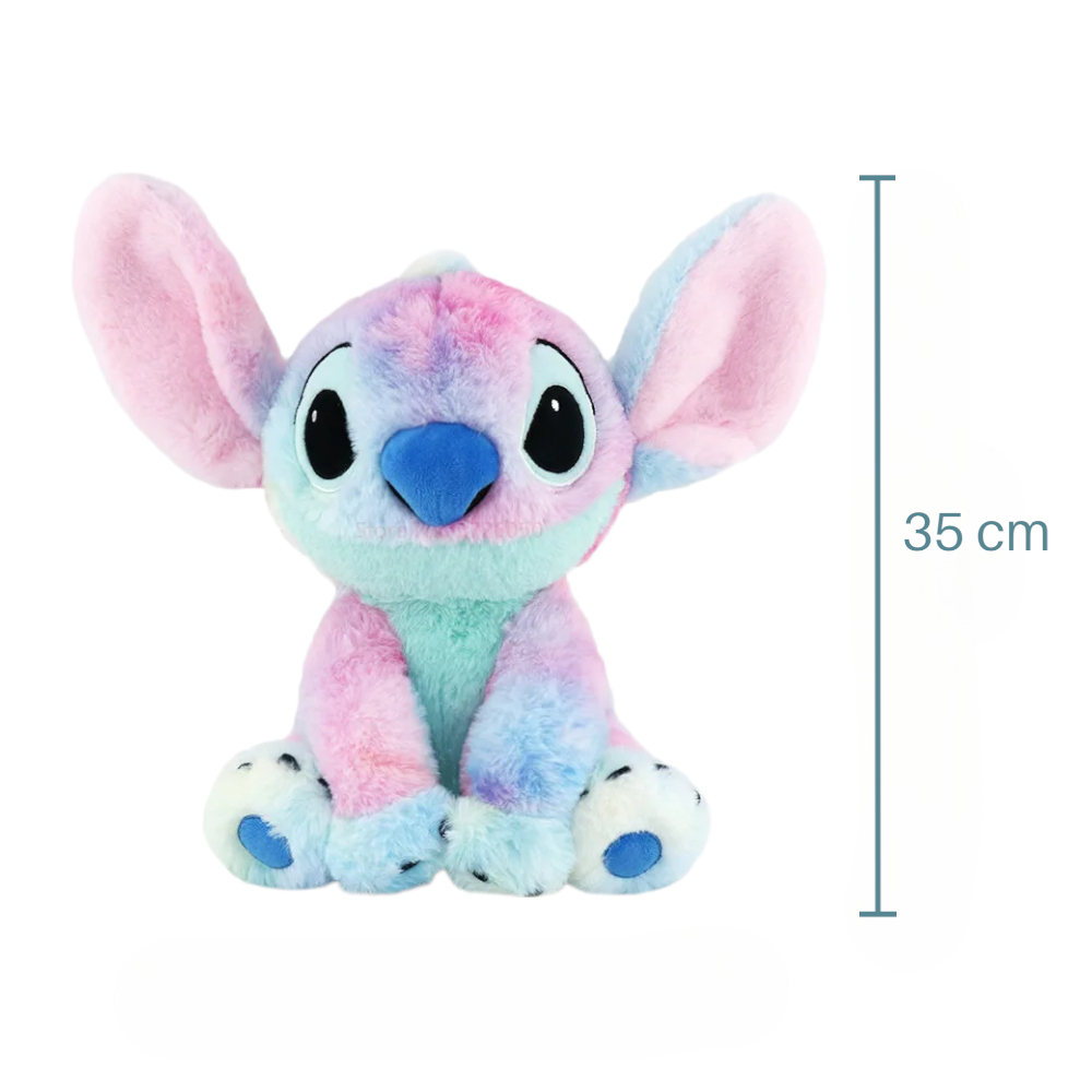 Plüschtier Stitch Bunt Regenbogen