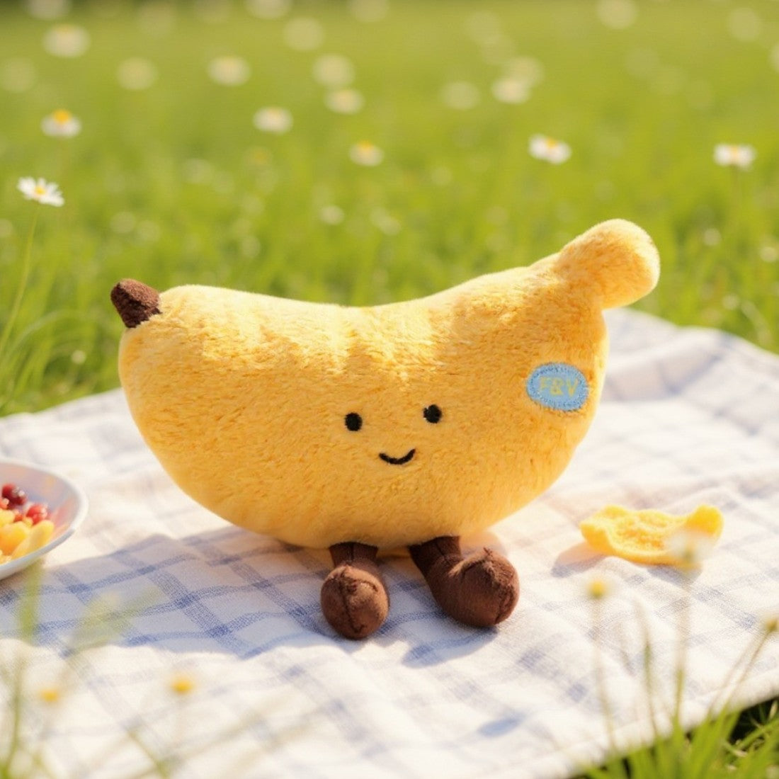 Plüschtier Frucht Kawaii Fröhliche Banane