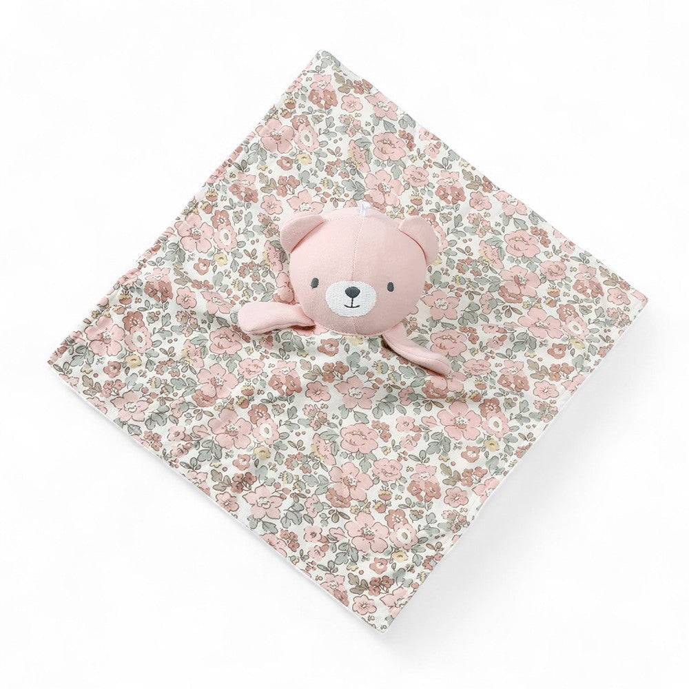 Flaches Schmusetuch Bärenkopf für Babys
