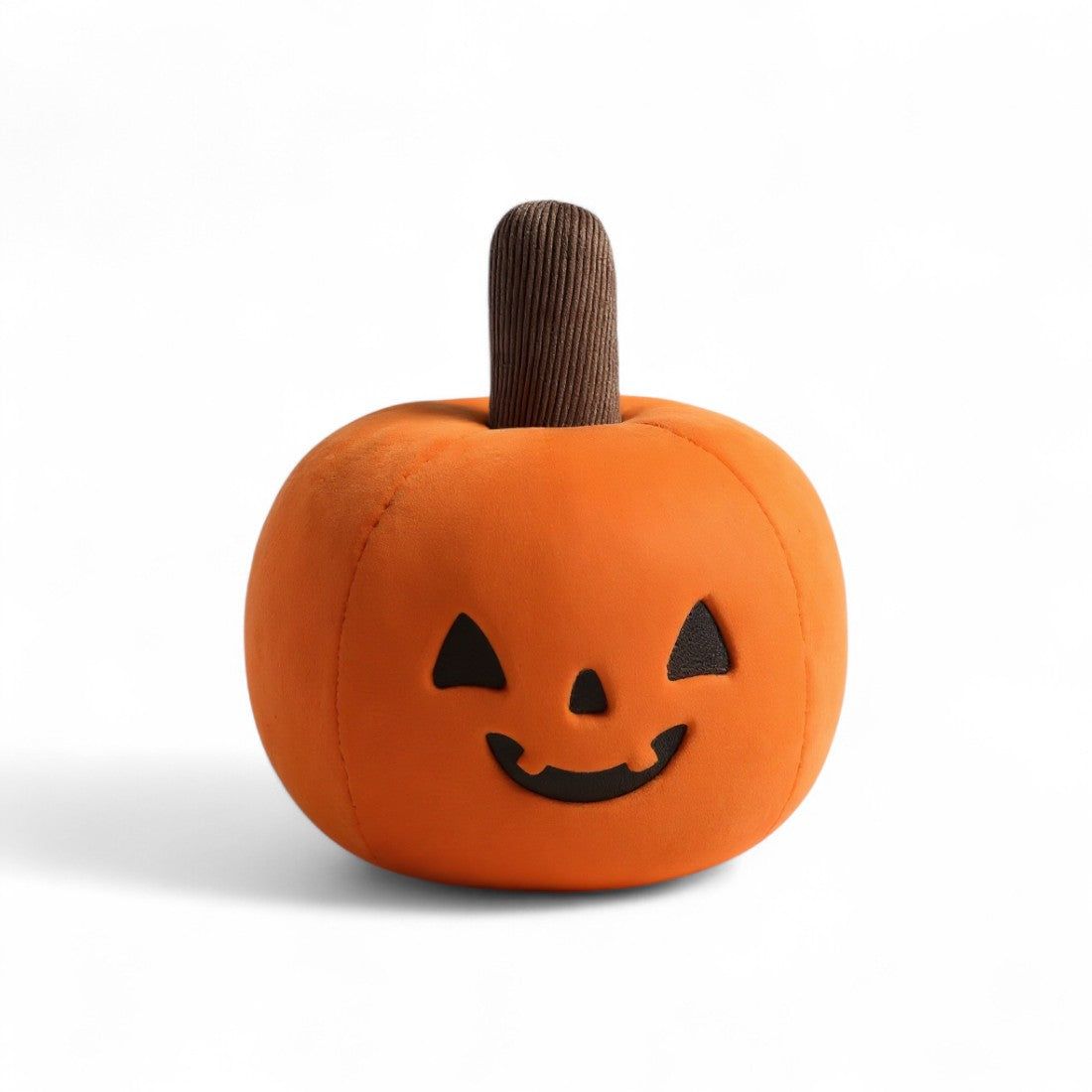 Flauschiges Halloween-Plüschtier Kürbis