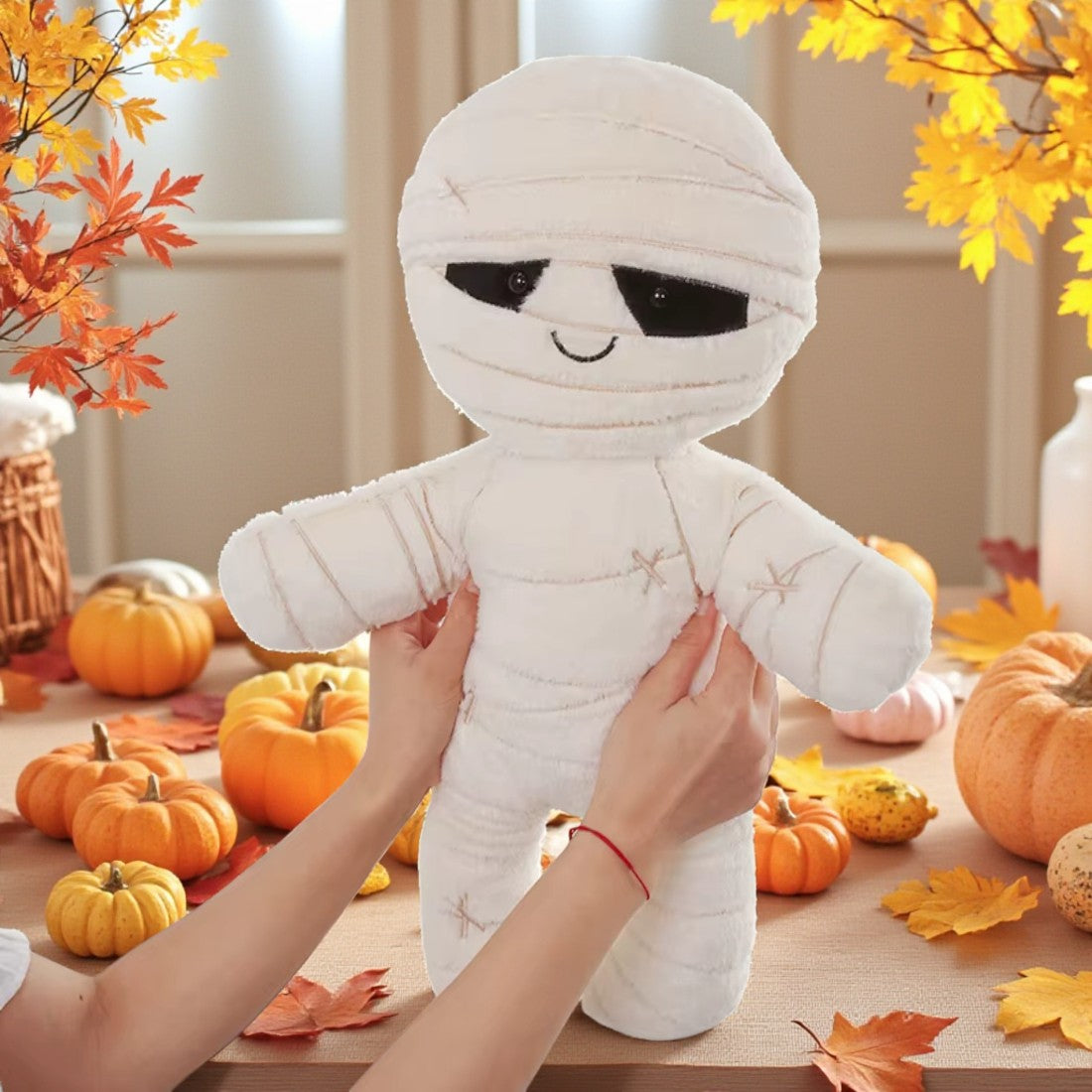 Süßes Halloween-Plüschtier Mumie