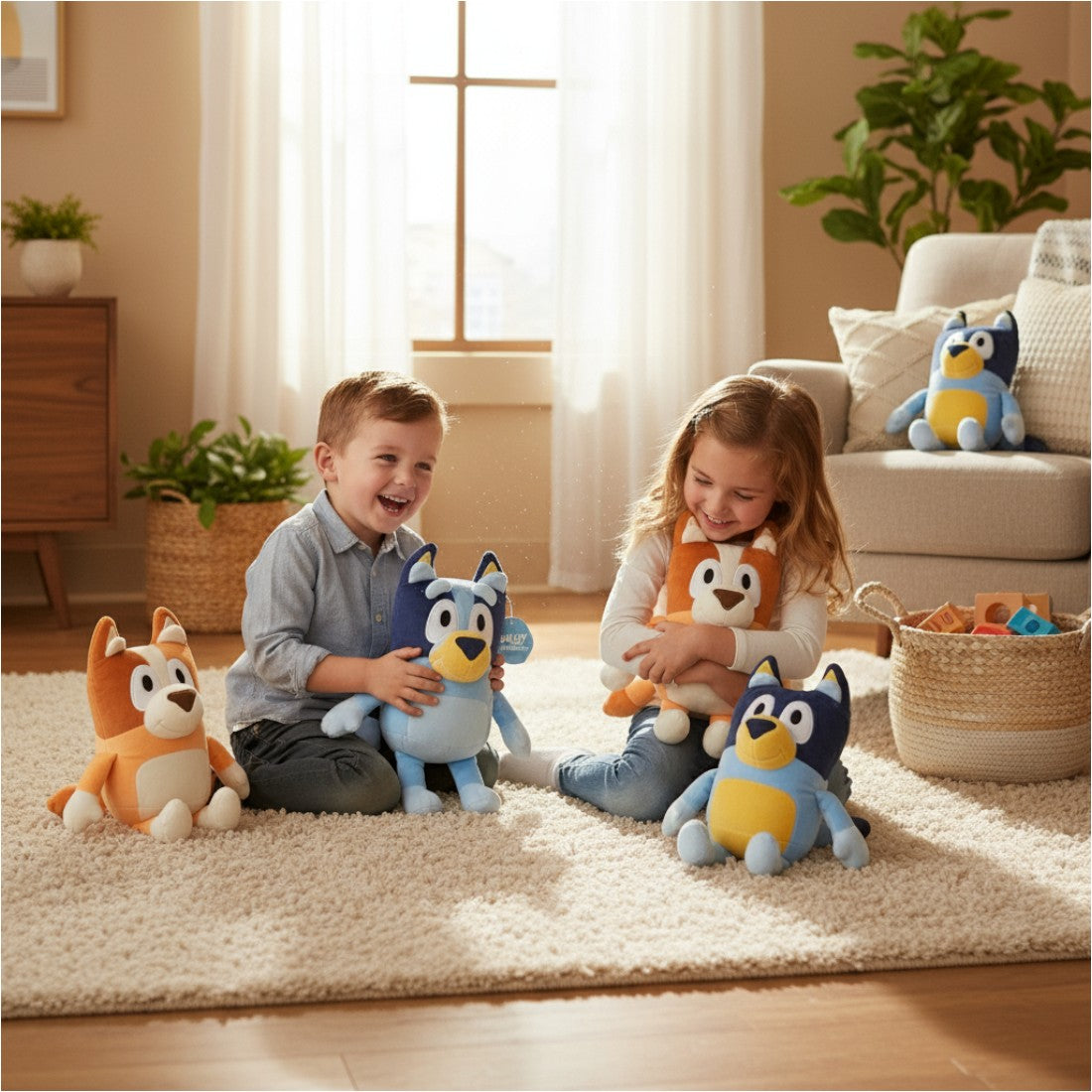 Plüschtier Bluey superweich