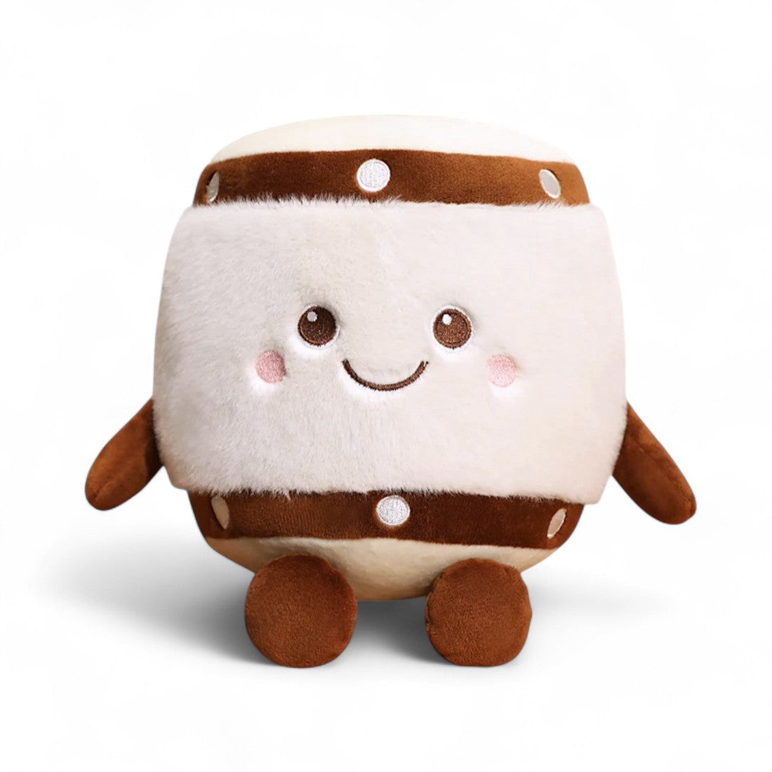 Peluche instrument kawaii tambour joyeux