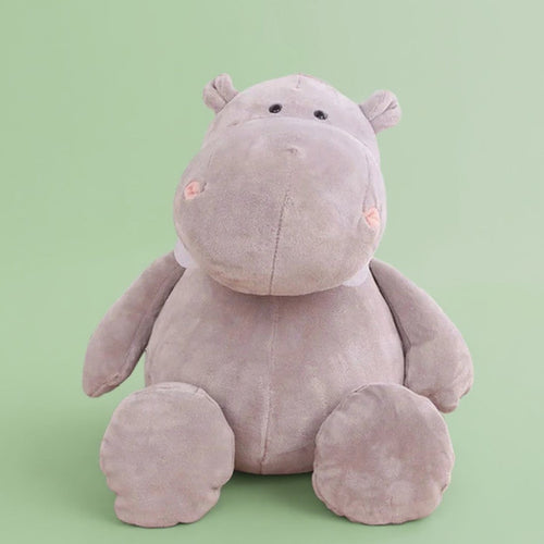 Flauschiges Nilpferd-Plüschtier