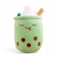 Plüschtier Kawaii Bubble Tea Matcha mit Sahne