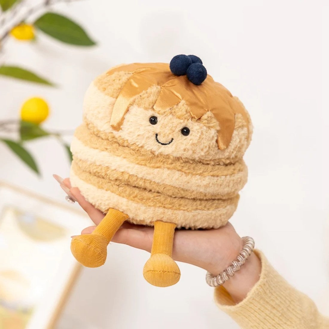 Plüschtier Frühstück Pancakes Kawaii