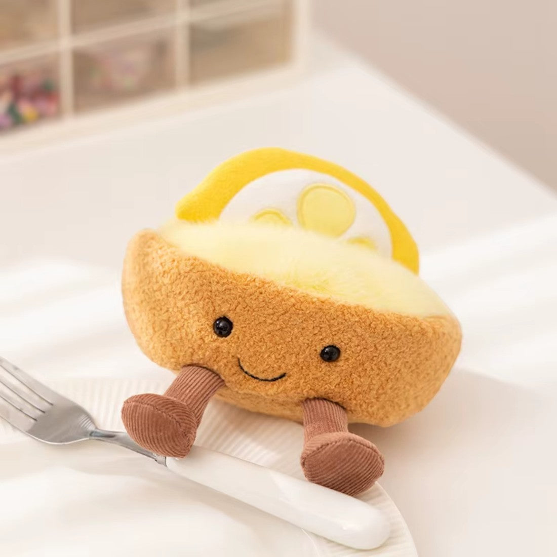 Plüschtier Tarte Zitrone Säuerlich Kawaii