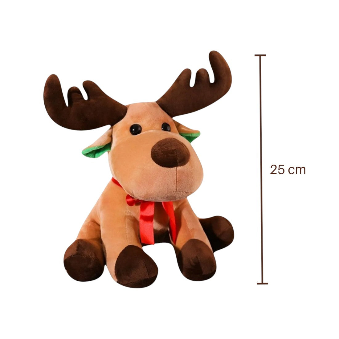Süßes Weihnachts-Plüschtier Rentier