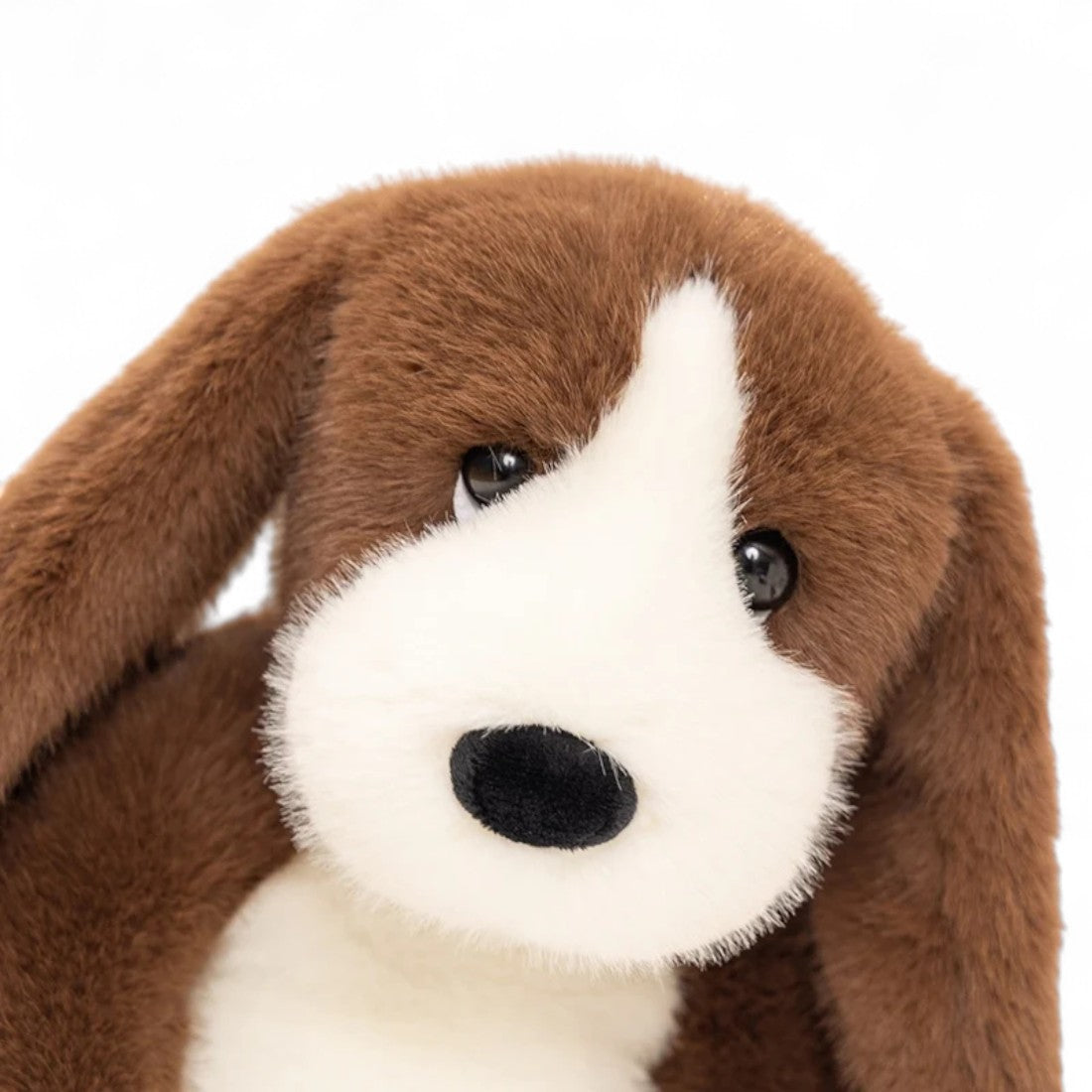 Weiches Plüschtier Basset mit langen Ohren