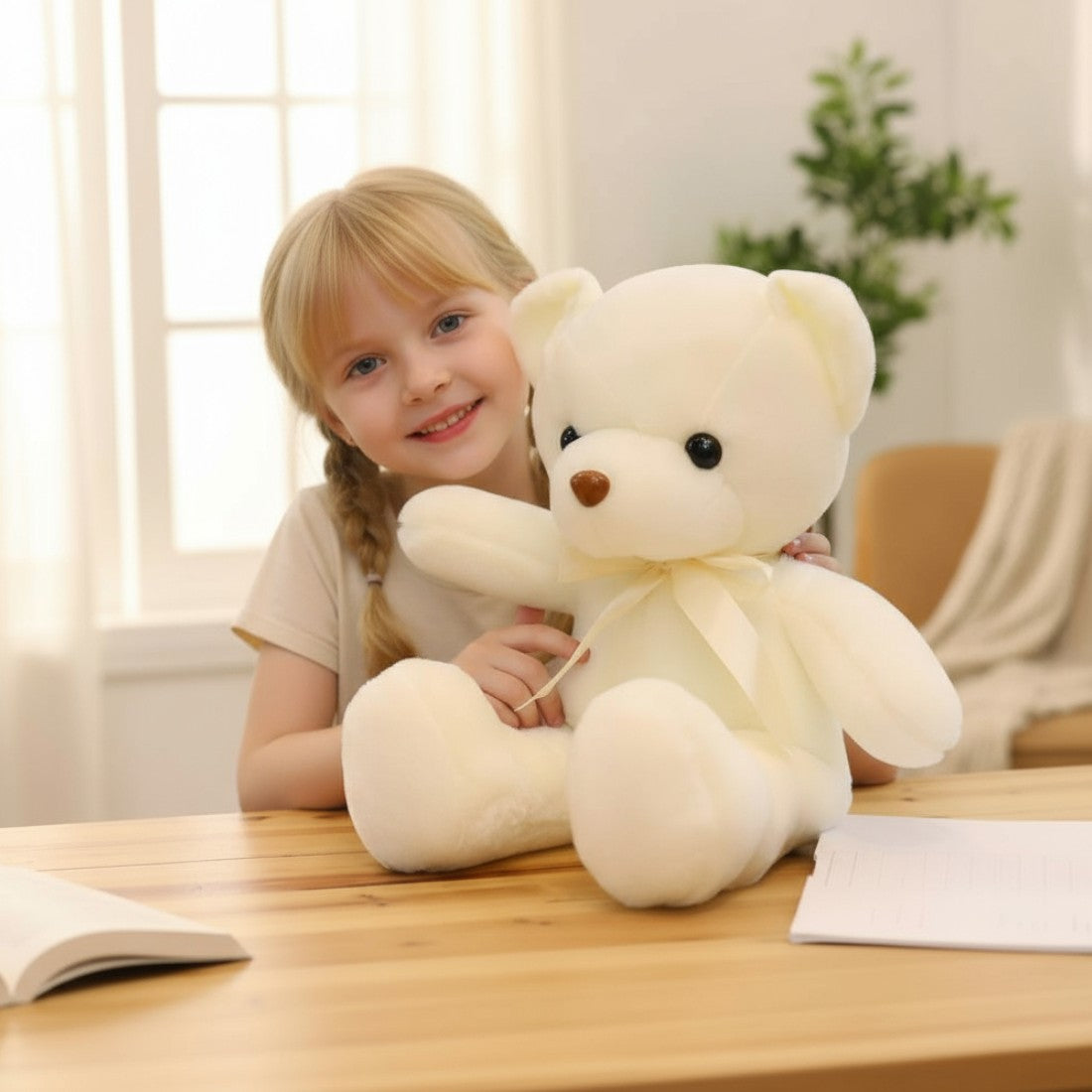 Klassischer flauschiger Teddybär für Kinder