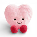 Peluche cœur amour rose 10 cm Saint-Valentin