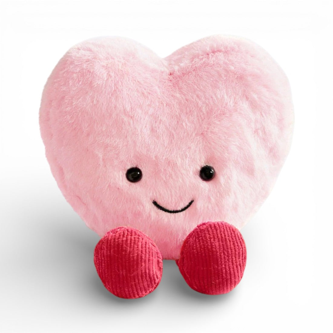 Peluche cœur amour rose 10 cm Saint-Valentin