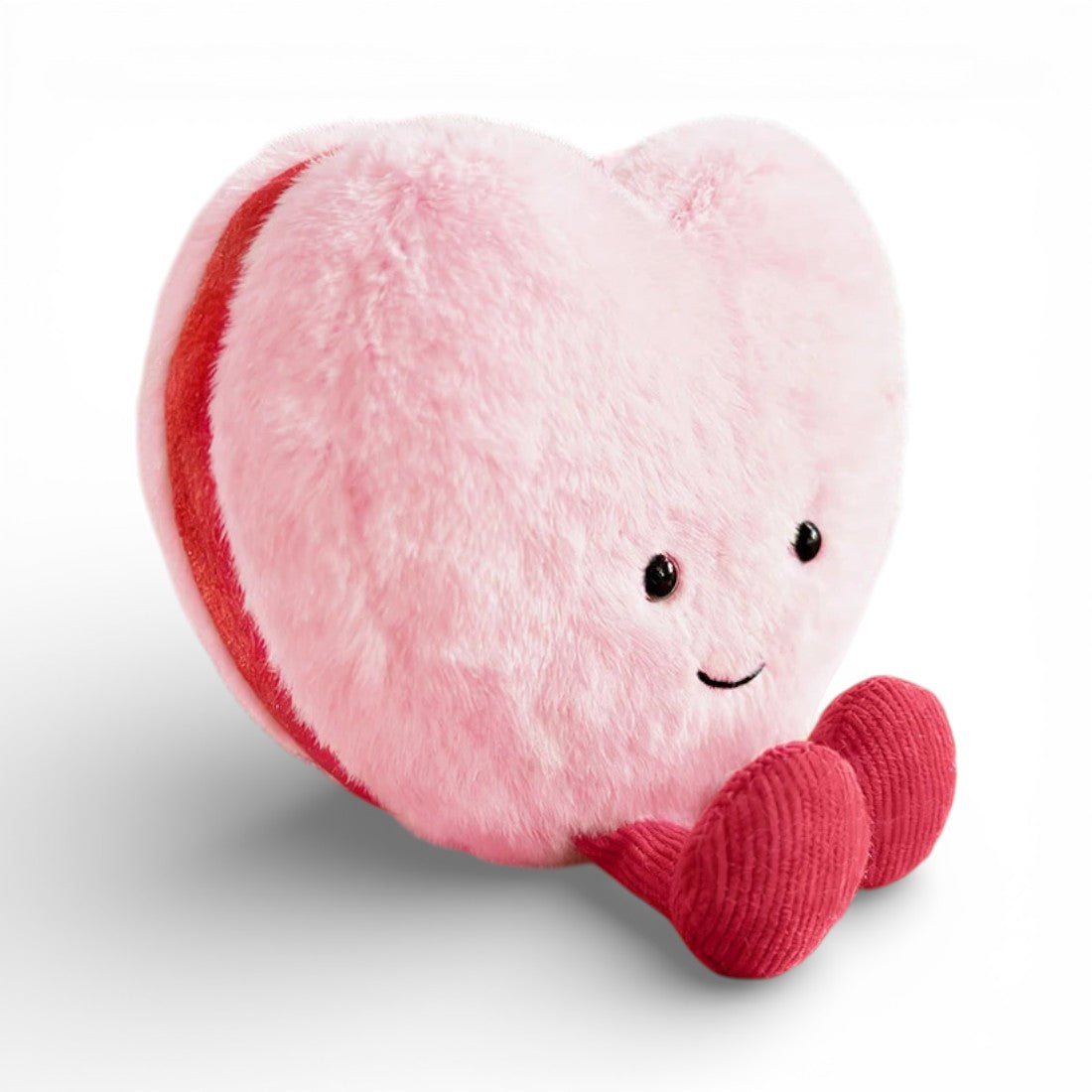 Peluche cœur amour rose 10 cm Saint-Valentin