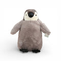 Peluche pingouin manchot câlin gris