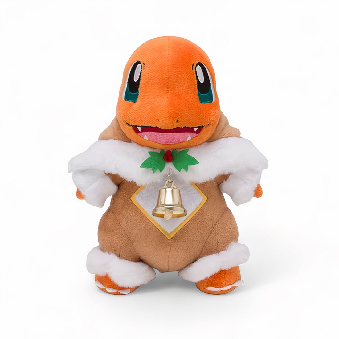 Plüschtier Pokémon – Glumanda im Weihnachtsrentier-Kostüm