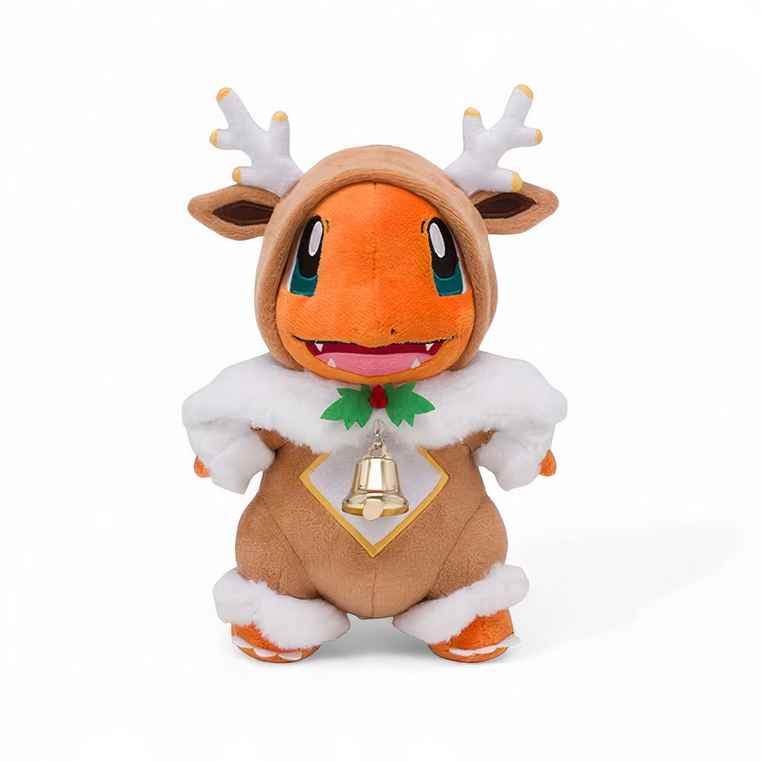 Peluche Pokémon – Salamèche en costume de renne de Noël