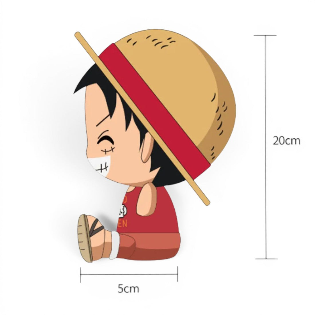 Plüschtier One Piece – Lächelnder Luffy