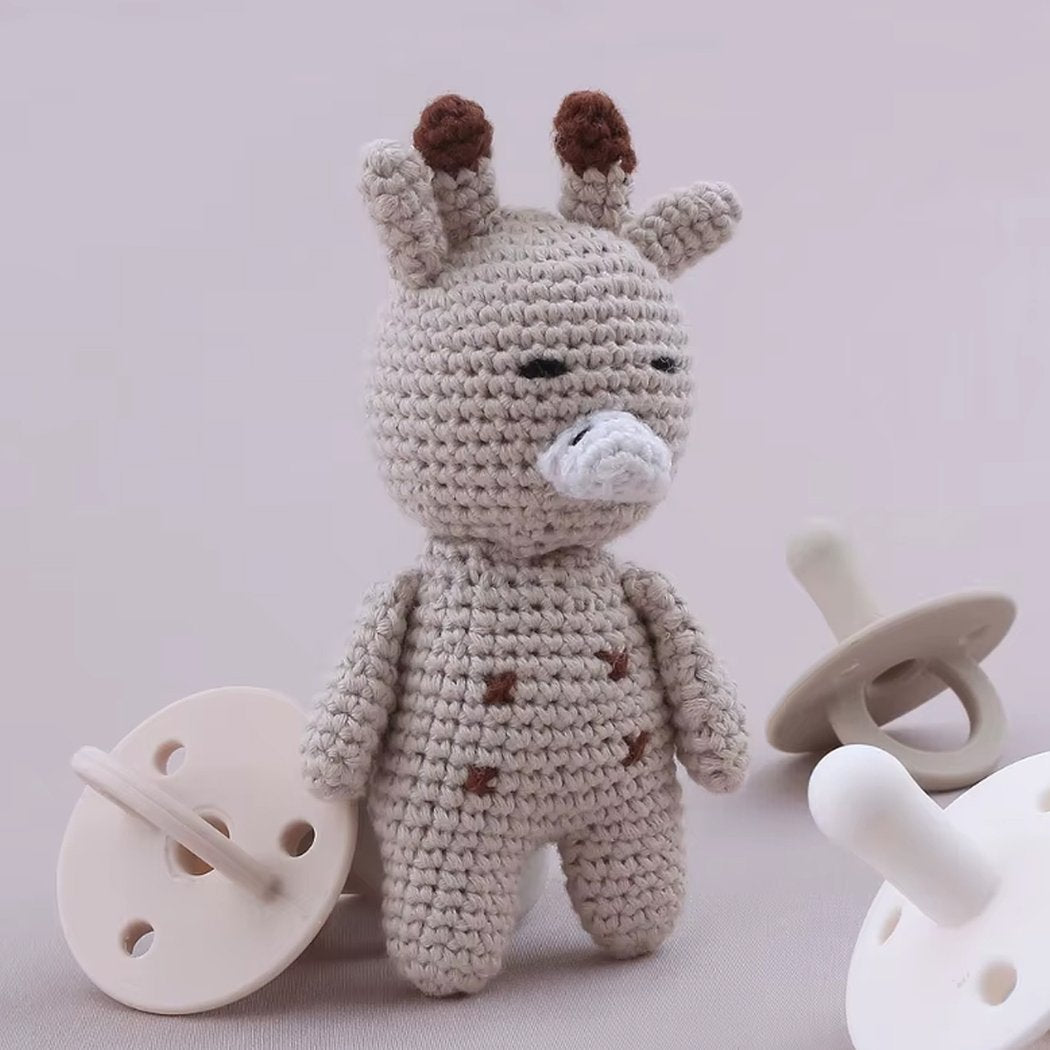 Peluche Girafe Crochet Fait Main Coton