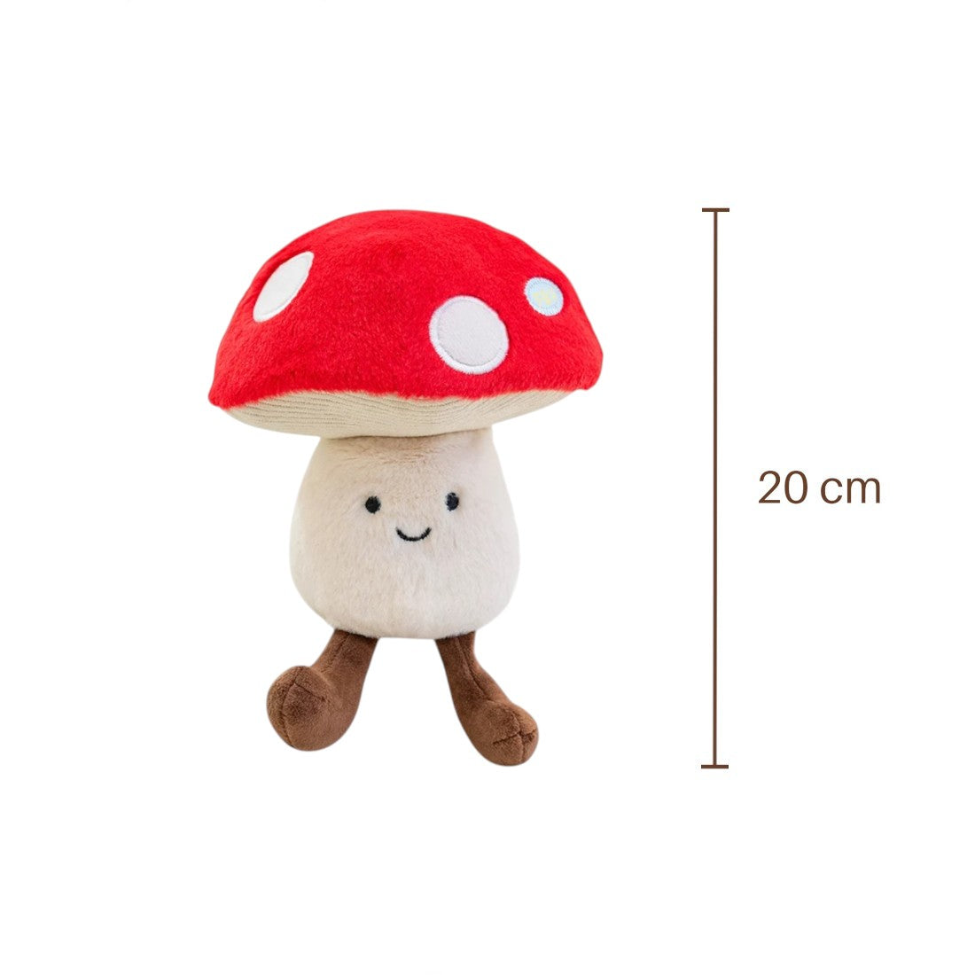 Plüschtier Gemüse Kawaii Bezaubernder Pilz