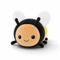Peluche Abeille Kawaii Ronde Noir et Jaune