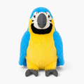 Peluche Perroquet Ara Bleu et Jaune