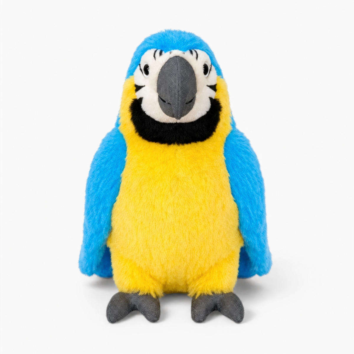 Peluche Perroquet Ara Bleu et Jaune