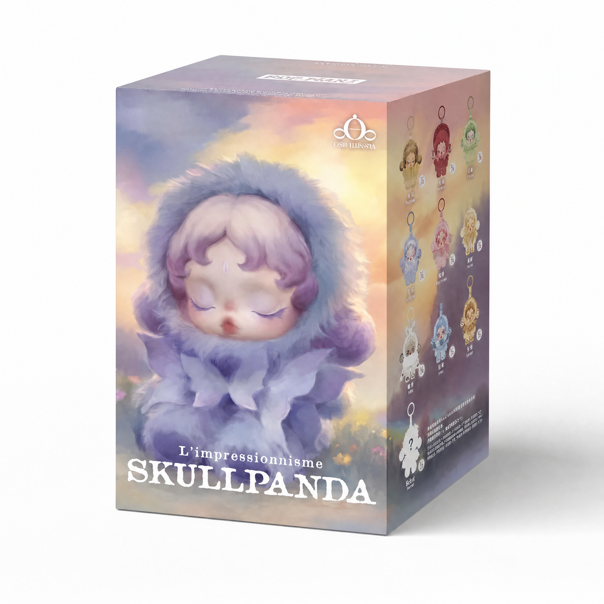 Blind Box Peluche Skullpanda Thème Floral