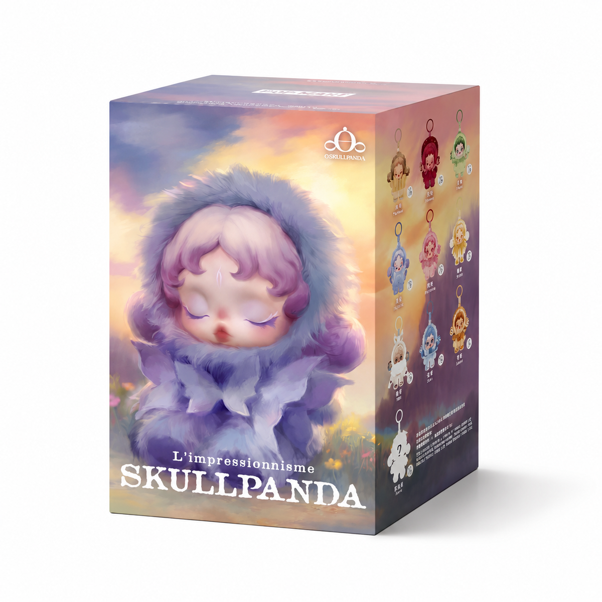 Blind Box Peluche Skullpanda Thème Floral