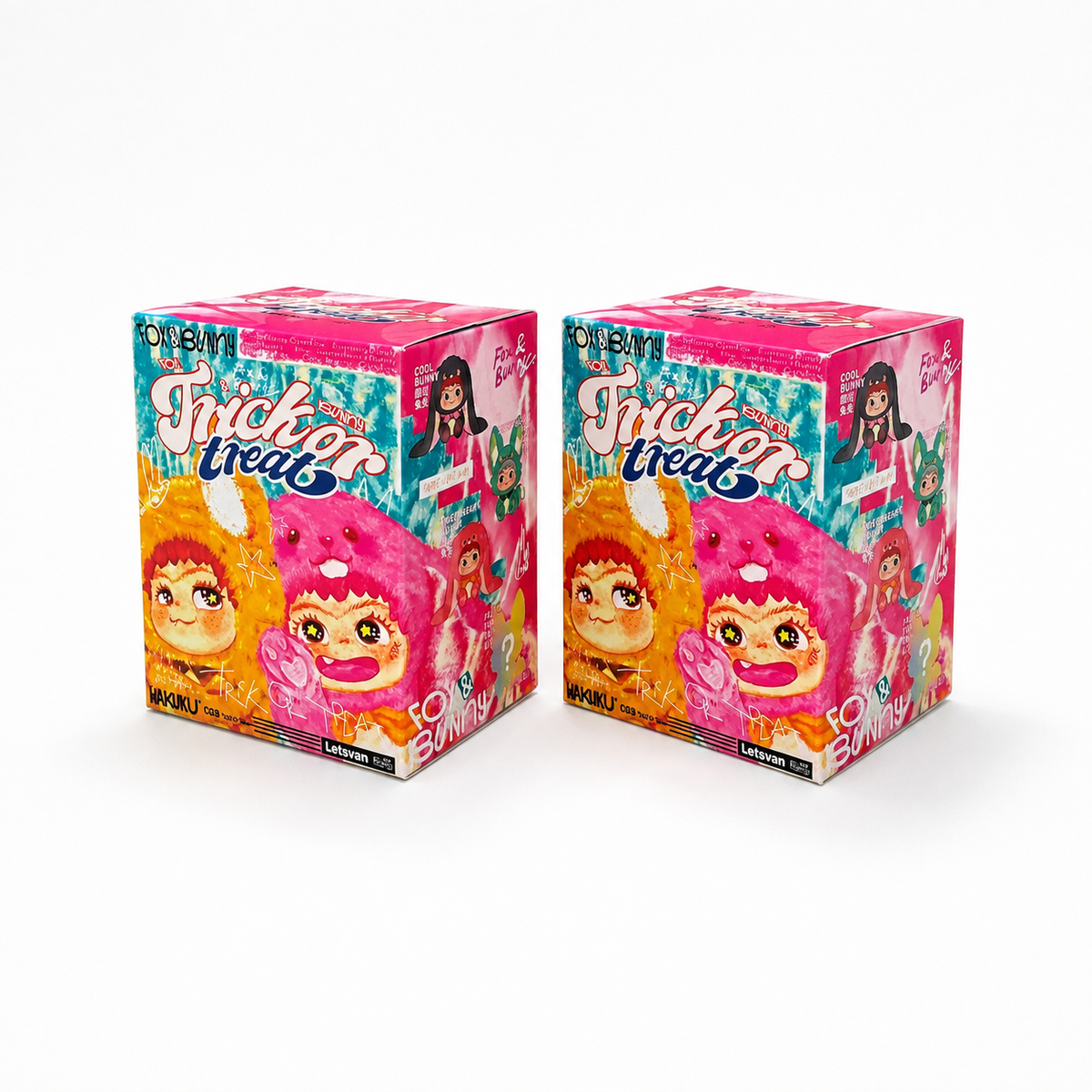 Blindbox Plüschtier Wakuku Fuchs & Hase