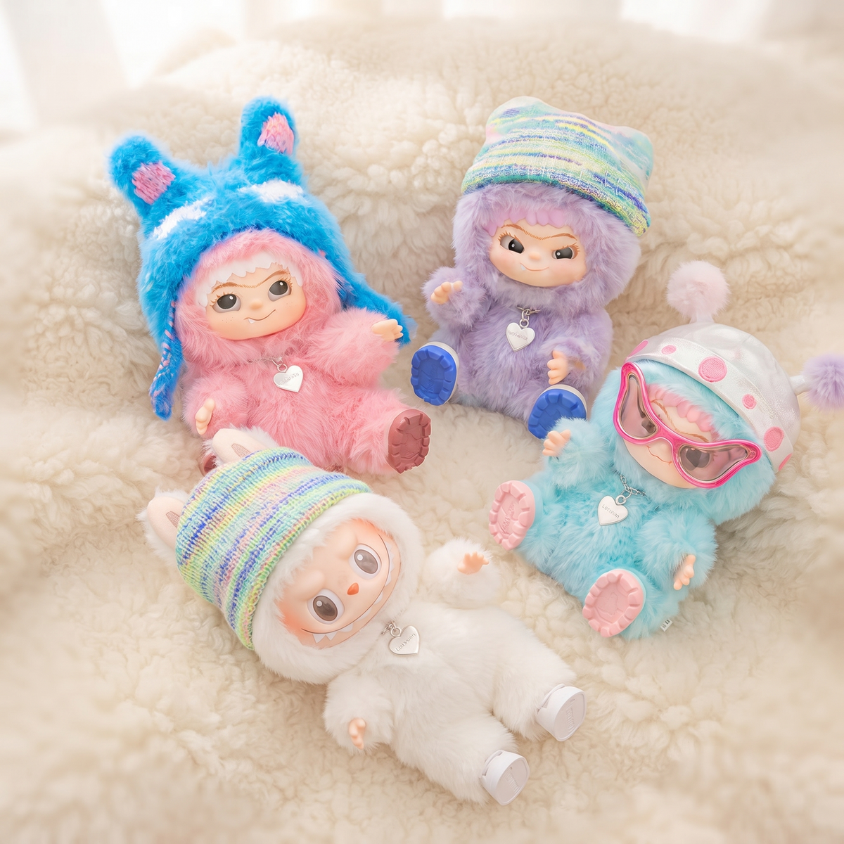 Blind Box Peluche Wakuku Fuzzy Fun Party