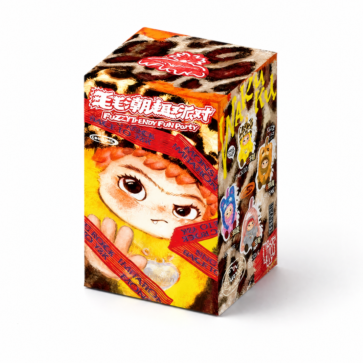 Blindbox Plüschtier Wakuku Fuzzy Fun Party