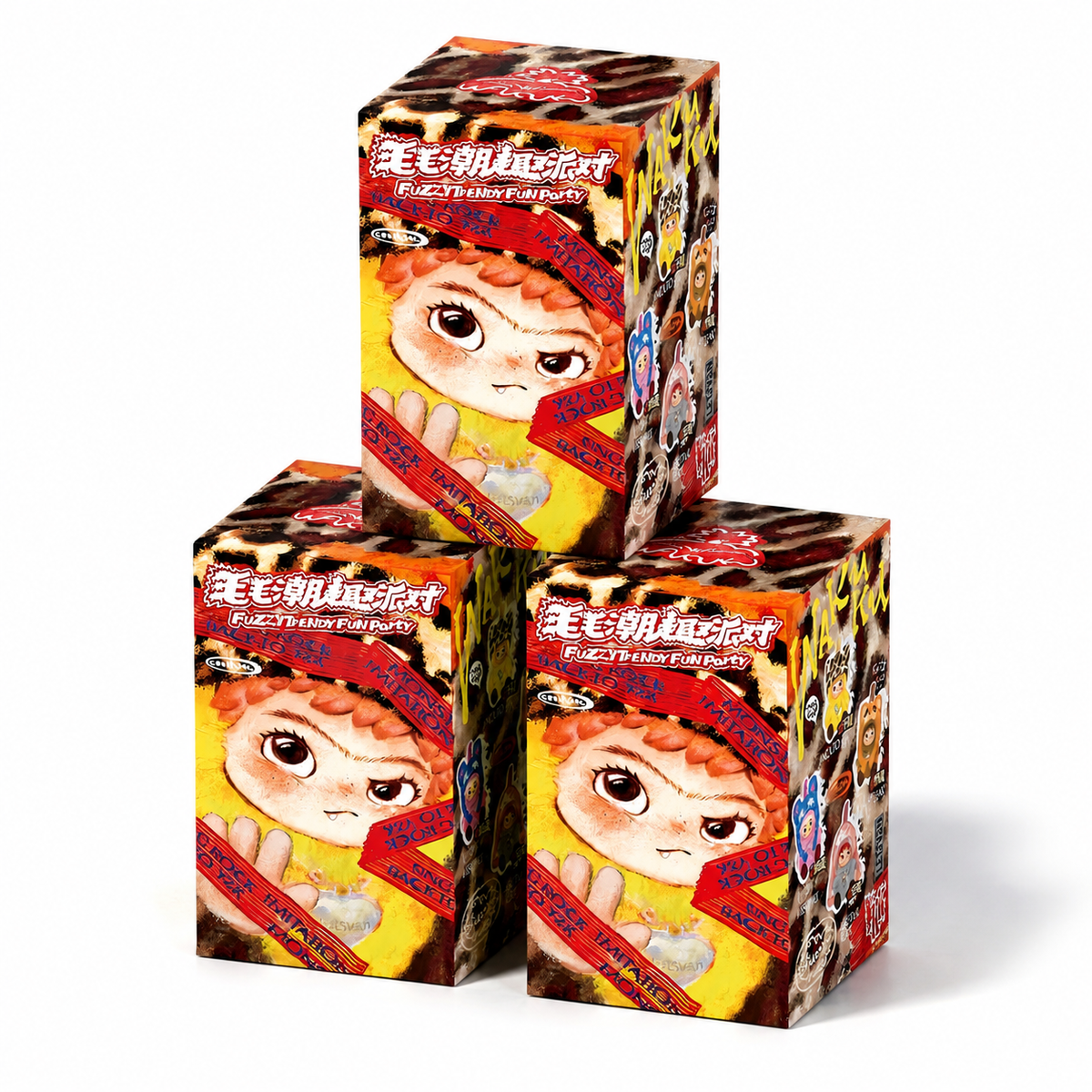 Blindbox Plüschtier Wakuku Fuzzy Fun Party