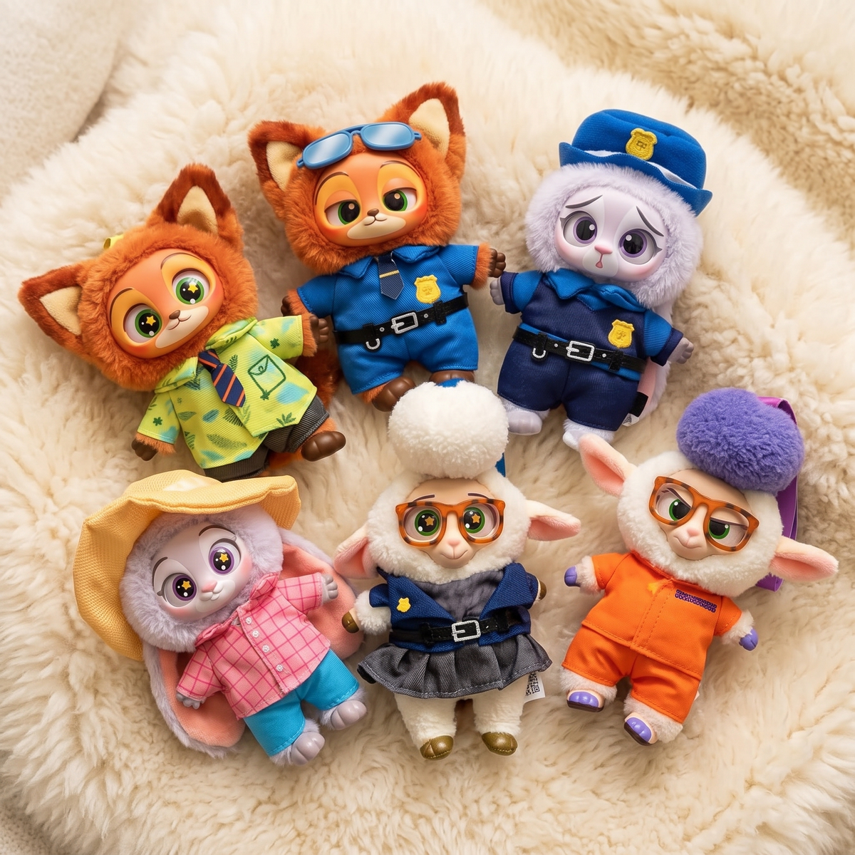 Blind Box Zootopia Personnages à Collectionner