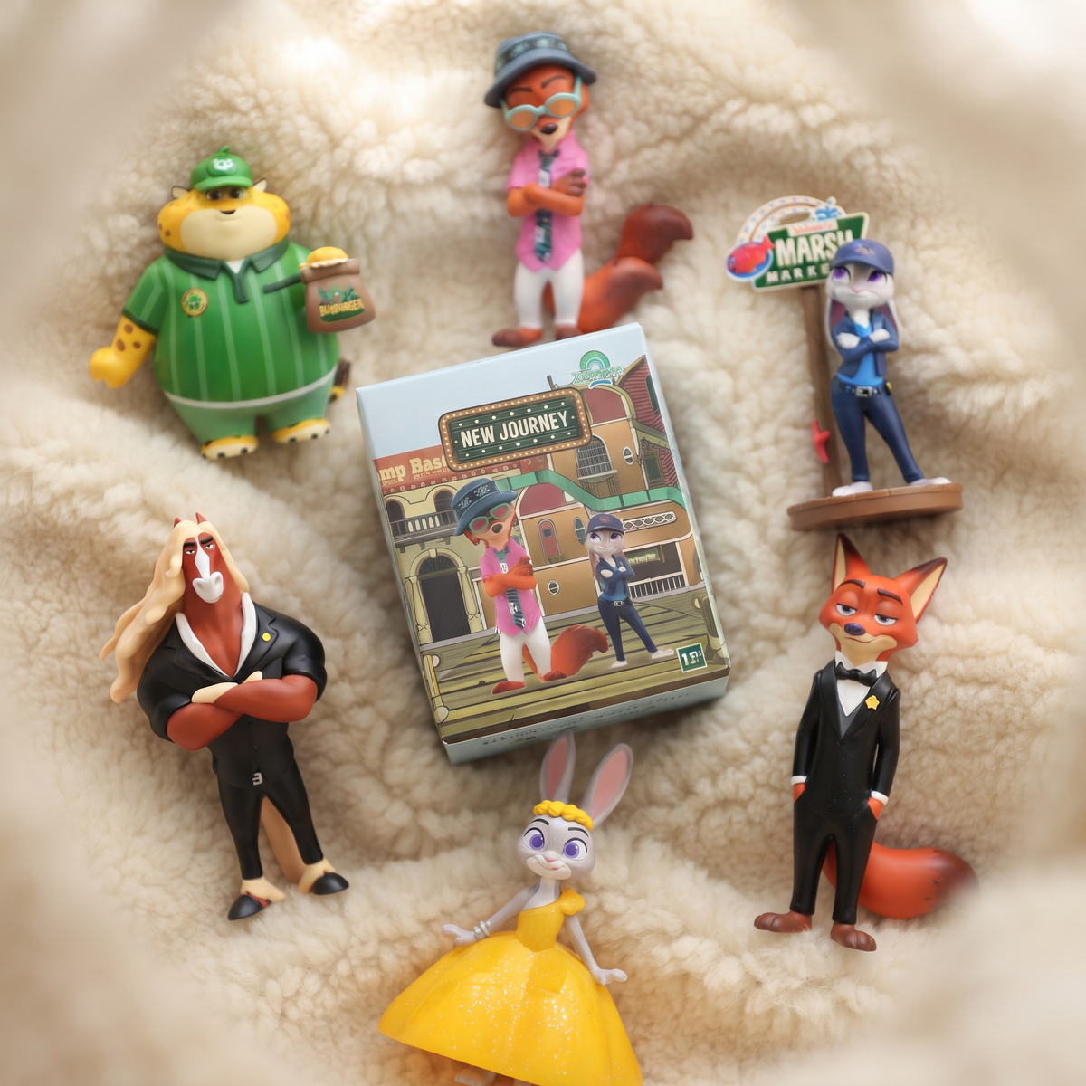 Blind Box Zootopie Judy & Nick New Journey