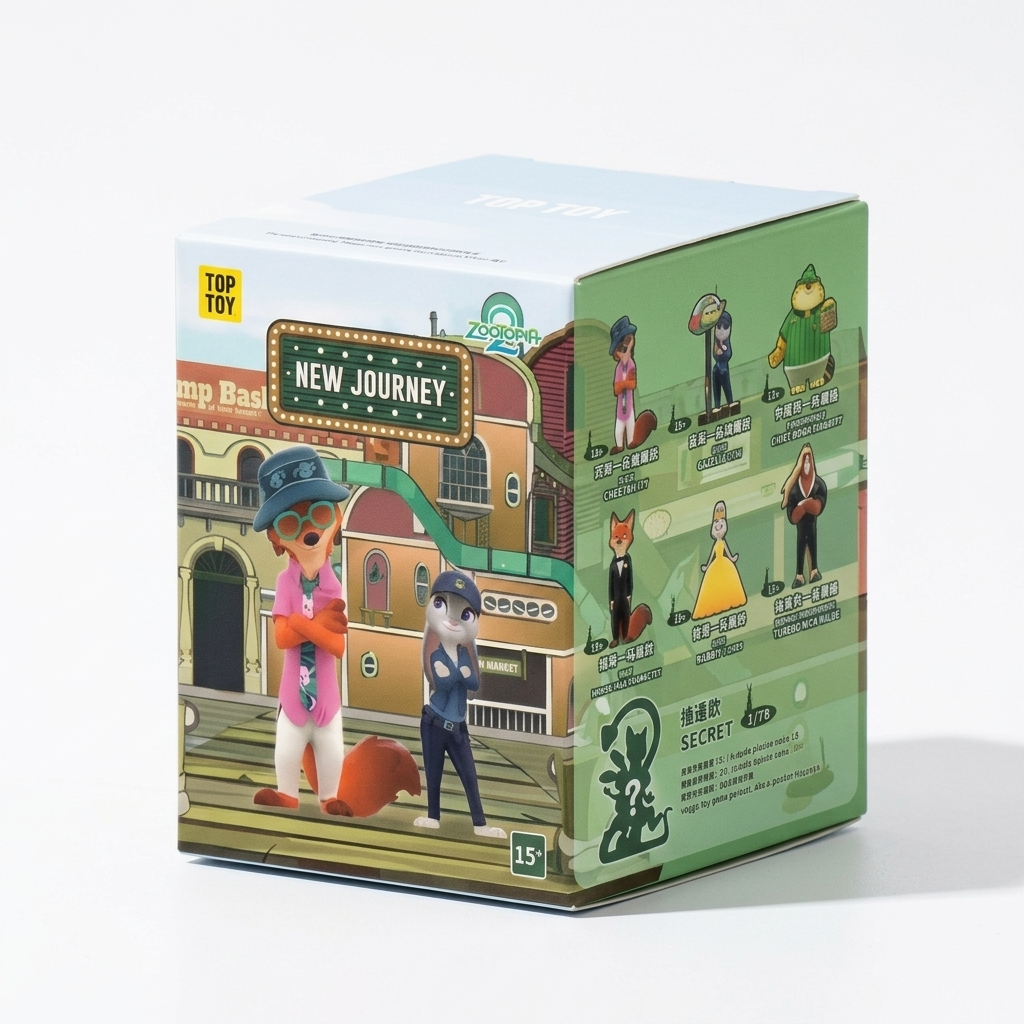 Blind Box Zootopie Judy & Nick New Journey